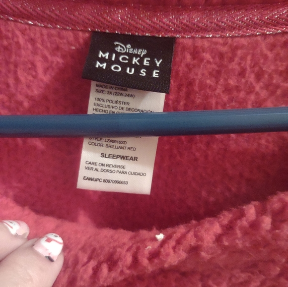 Mickey Mouse Fuzzy Sweatshirt - Picture 2 of 4